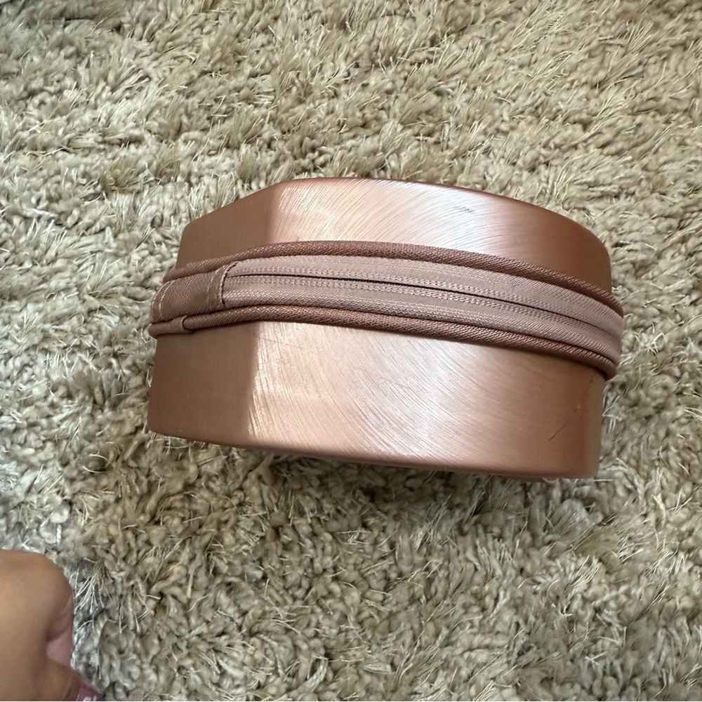 Calpak mini hatbox in rose gold - Picture 8 of 14